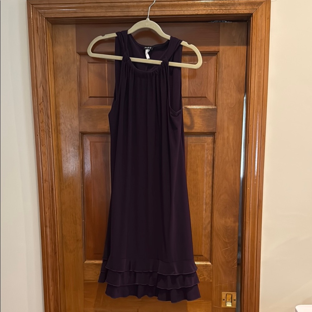 MSK Purple Sleeveless Dress